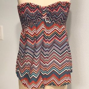 Roxy Strapless Tank Sz L